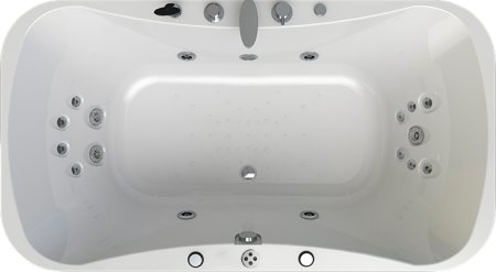 Акриловая ванна Radomir Лион Специальный Chrome 200x110 