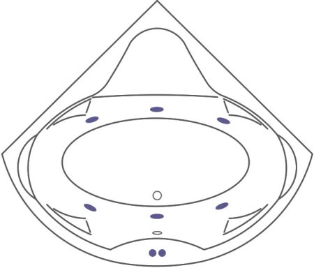 Акриловая ванна Excellent Konsul WAEX.KON15.SOFT 150x150 