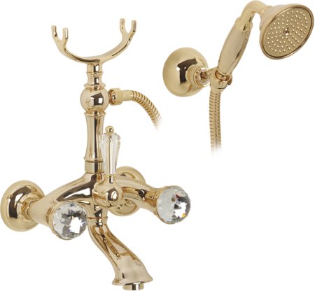 Смеситель Migliore Korona Swarovski ML.KRN-4703 Do для ванны с душем 