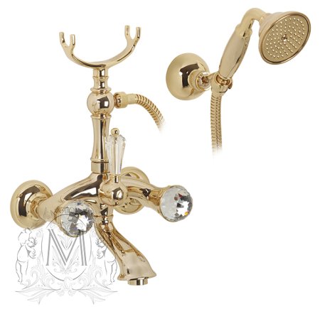 Смеситель Migliore Korona Swarovski ML.KRN-4703 Do для ванны с душем 