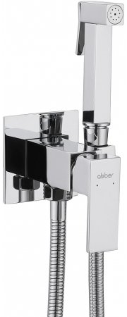 Гигиенический душ со смесителем Abber Daheim AF8226 Хром 