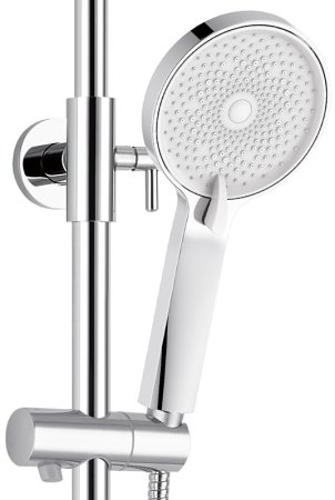 Душевая система WeltWasser WW DP 1020 WT 10000003185 Хром Белая 