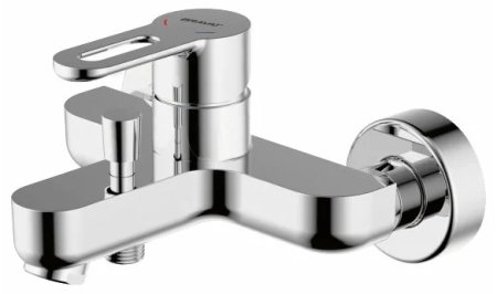 Смеситель для ванны Bravat Stream-D F637163C-01, хром 