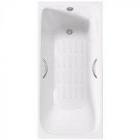 Ванна чугунная Delice Continental PLUS 170х75 с отверстиями под ручки и антискользящим покрытием Ванна чугунная Delice Continental PLUS 170х75 с отверстиями под ручки и антискользящим покрытием