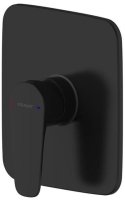 Смеситель для душа встраиваемый на 1 потока Bravat Source PB8173218BW-ENG, черный