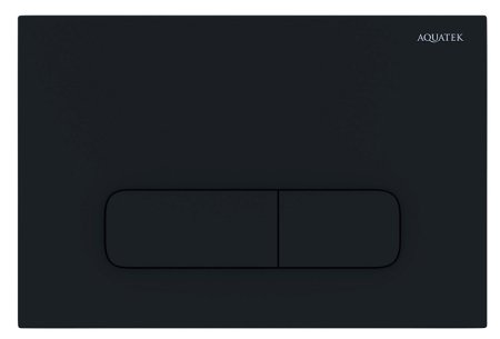 Кнопка смыва Акватек KDI-0000017 черная матовая 