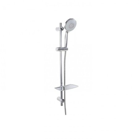 Душевой гарнитур Bravat Waterfall D154CP-2-RUS, хром 