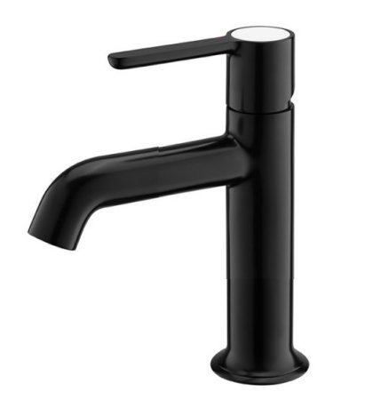 Смеситель Cezares Eco ECO-LS-NOP-W0 для раковины, черный матовый 
