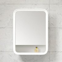 Зеркало-шкаф BelBagno Prado 55 bianco lucido