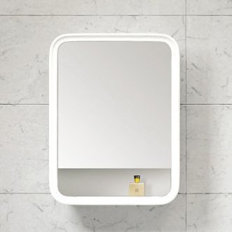 Зеркало-шкаф BelBagno Prado 55 bianco lucido 