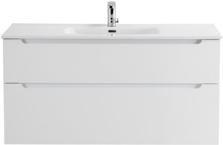 Тумба с раковиной BelBagno ETNA-H60-1200-2C-SO-BL-P Bianco Lucido 