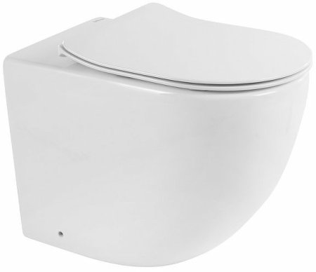 Унитаз BelBagno Sfera-R BB2141CBR приставной без сиденья 