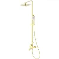Душевая система WONZON & WOGHAND, Брашированное золото (WW-88047072-BG)