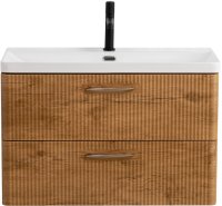 Тумба с раковиной BelBagno DUE-800-2C-SO-RN-P