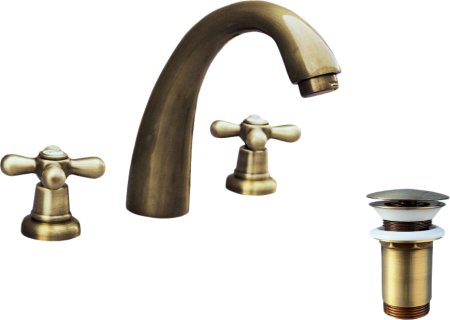 Смеситель Rav Slezak Morava retro MK133.5SM для раковины 