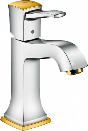 Смеситель Hansgrohe Metropol Classic 31301090 для раковины, хром/золото 