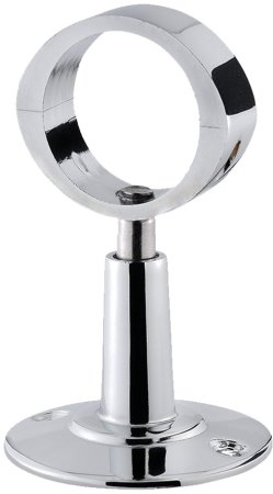 Держатель для полотенцесушителя Point PN00010 разъемный с кольцом 1", хром 