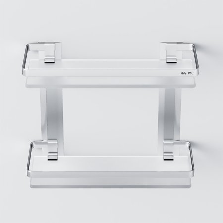 Стеклянная полка AM.PM Sense L A7455200 Серебристая 