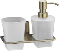 Дозатор WasserKRAFT Exter K-5289 со стаканом