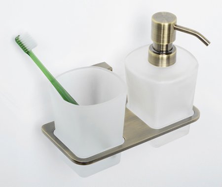 Дозатор WasserKRAFT Exter K-5289 со стаканом 