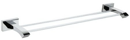 Полотенцедержатель Gappo G0709 двойной Хром 