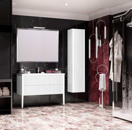 Тумба под раковину Opadiris Рубинно 120 00-00006752 Белая 