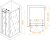 Душевой уголок RGW PA-144 (PA-104+Z-050-2+O-104) 700x900 