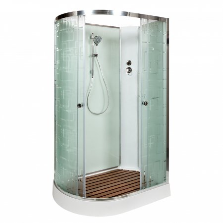 Душевая кабина Deto ЕМ1511 R N (без крыши) 