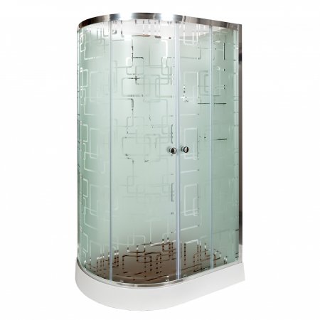 Душевая кабина Deto ЕМ1511 R N (без крыши) 