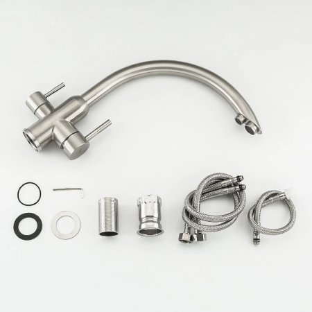 Смеситель для кухни Frap H899 F43899 Сатин 