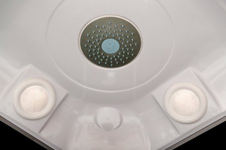 Душевая кабина Deto L 801 с электрикой BLACK 