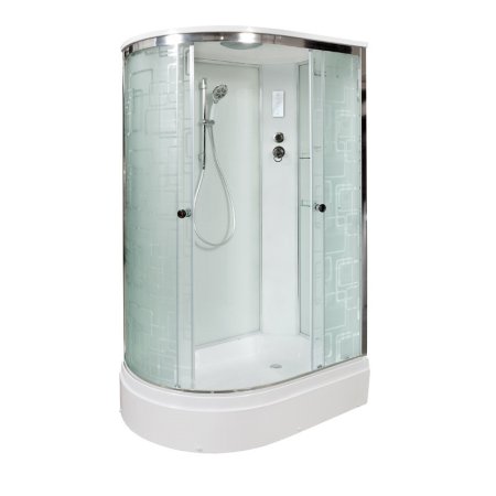 Душевая кабина Deto ЕМ2712 R с электрикой 