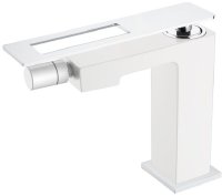 Смеситель для биде Boheme Q 146-WCR Белый Хром