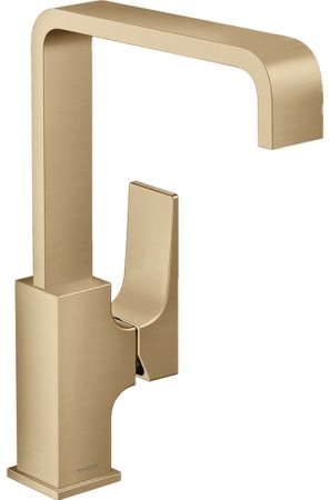 Смеситель для раковины Hansgrohe Metropol 230 32511140 Шлифованная бронза 