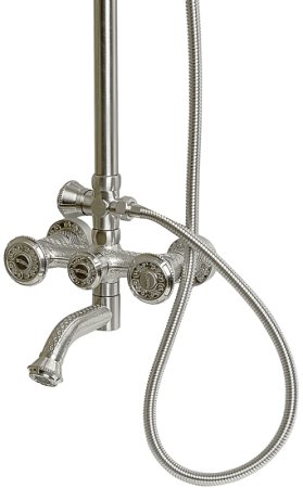 Душевая система Milacio Almeria MC.100.SL Серебро 