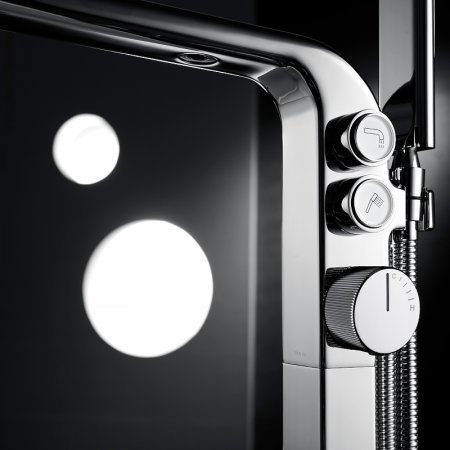 Смеситель для ванны Black&White Universe U7642 7642U Хром 