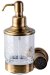 Дозатор для жидкого мыла Boheme Royal Cristal 10932-BR Бронза 