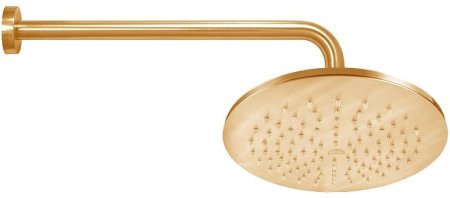 Душевая система Paffoni Light KITZLIG015HGSP с гигиеническим душем Золото медовое брашированное 