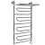 Полотенцесушитель электрический Ника Curve ЛZ/ВП 100х60 правый тэн 