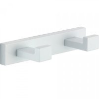 Планка с 2-мя крючками GANZER GZ88052-F WHITE