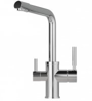 Смеситель для кухонной мойки Granula GR-2015 хром