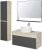 Тумба под раковину Aquaton Лофт Урбан 100 1A247701LQX60 подвесная Cерый графит Дуб орегон 