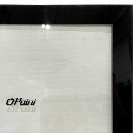 Душевая перегородка Paini 80 Walk-In 80G профиль Черный матовый стекло прозрачное с рисунком 