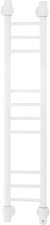Полотенцесушитель электрический узкий Energy Ergo2 P 1050x200, форма лесенка прямая, цвет белый матовый, скрытое/наружное подключение, 1050мм x 234мм 