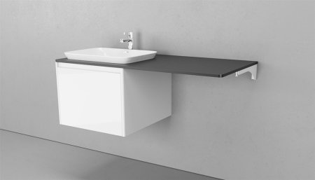 Тумба подвесная VELVEX Klaufs 56*60.1Y белый 