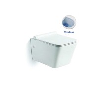 Унитаз подвесной Vincea Q-Line VT1-12 безободковый, белый Унитаз подвесной Vincea Q-Line VT1-12 безободковый, белый