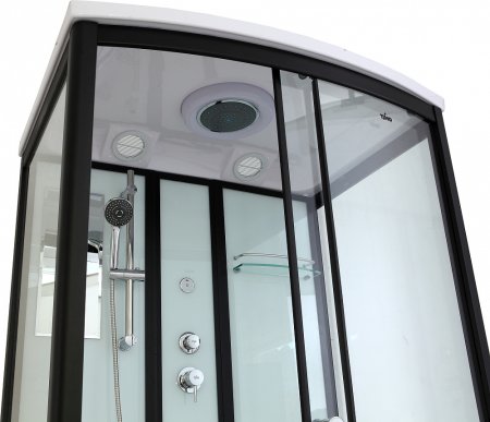 Душевая кабина Timo Standart T-6615 B профиль черный 