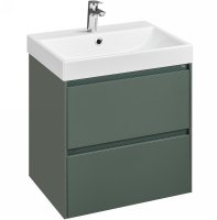 Тумба под раковину Roca Ona 60 A857613513 подвесная Зеленая матовая