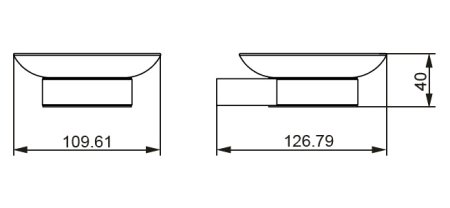 Мыльница Aquanet 5685 