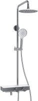 Душевая система WasserKRAFT A113.067.127.CH Thermo с термостатом Хром Белая